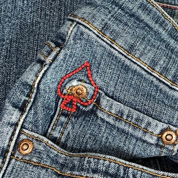 Jack Of Spades Men High Roller Stretch Jeans 33x30 Loose Straight On Trend - Picture 11 of 11